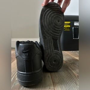 Black Air Force Nikes